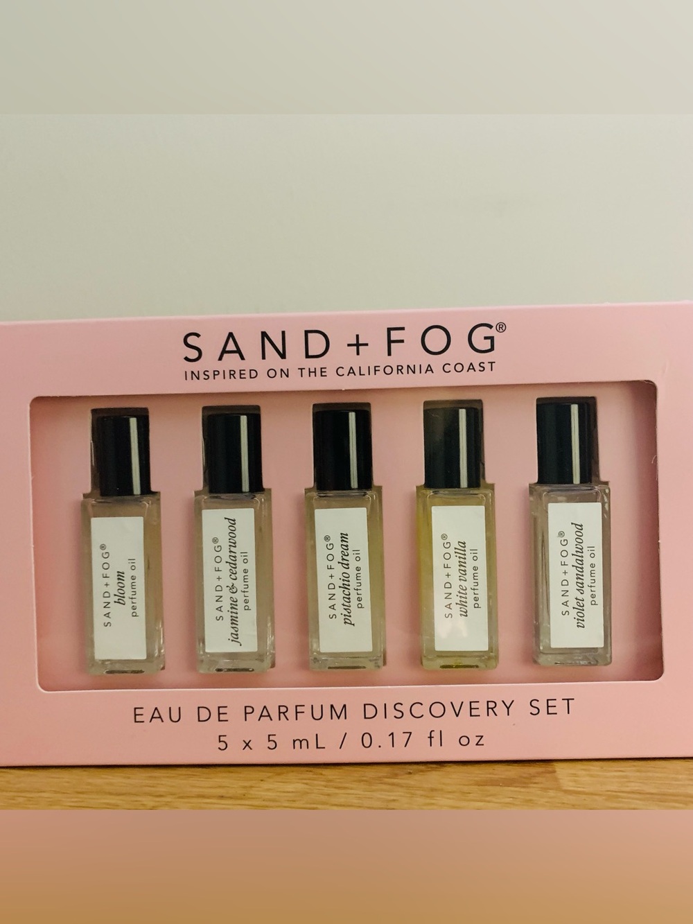 Sand + Fog Pink Eau de Parfum Discovery Set - 5 x 5 mL